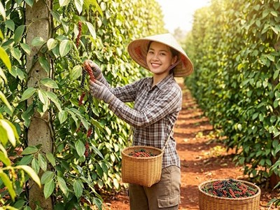 Giá tiêu hôm nay 14.8 đi ngang, thị trường chờ lực bật mới