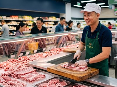 Giá heo hơi hôm nay 15.8.2026: Miền Bắc mất mốc 59.000 đồng/kg