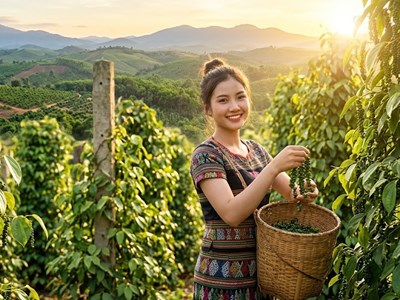 Giá hồ tiêu hôm nay 16.8.2026: Cao nhất vẫn 139.000 đồng/kg