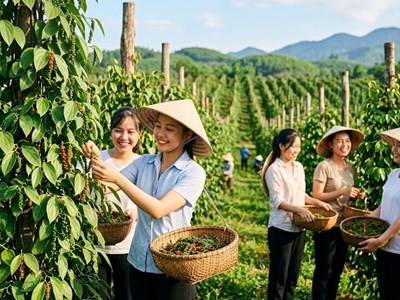 Giá hồ tiêu hôm nay 17.8 đứng giá, thị trường chờ tín hiệu mới
