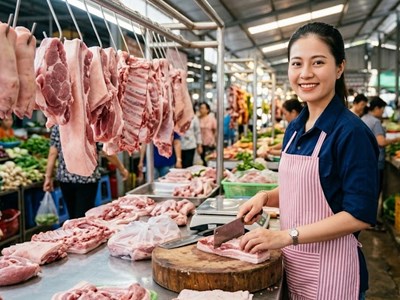 Giá heo hơi hôm nay 22.8.2026: Chỉ 2 địa phương tăng giá