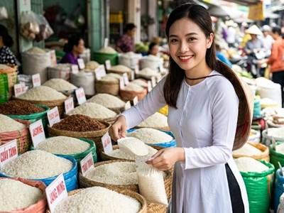 Giá lúa gạo hôm nay 22.8.2026: IR 50404 tăng 200 đồng/kg