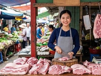 Giá heo hơi hôm nay 23.8.2026: 8 địa phương tăng thêm 1.000 đồng/kg