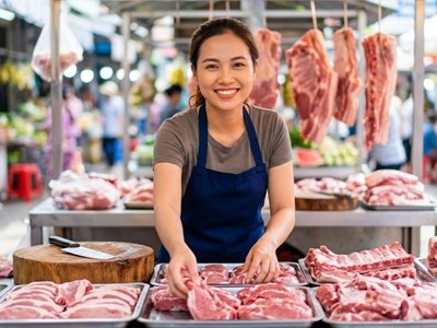 Giá heo hơi hôm nay 24.8.2026: Cả nước đồng loạt đi ngang