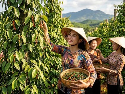 Giá hồ tiêu hôm nay 25.8 giữ vùng 136.000–138.500 đồng/kg