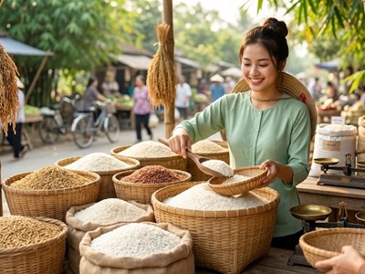 Giá lúa gạo hôm nay 25.8.2026: OM 18 tăng, IR 504 tiếp tục giảm