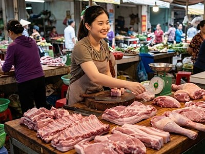 Giá heo hơi hôm nay 2.9.2026: Miền Bắc giữ đỉnh 59.000 đồng/kg