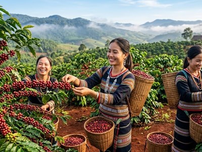 Giá cà phê hôm nay 3.9.2026: Trong nước đồng loạt giảm 700 đồng/kg