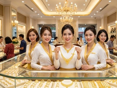 Giá vàng hôm nay 3.9: Trong nước đứng yên, thế giới tăng hơn 1%