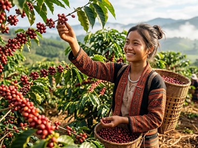 Giá cà phê hôm nay 5.9 giảm tiếp, cao nhất còn 94.000 đồng/kg