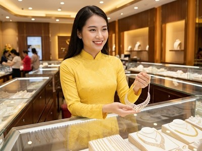 Giá vàng hôm nay 9.9.2026: SJC nhích tăng, vàng thế giới giảm 53 USD