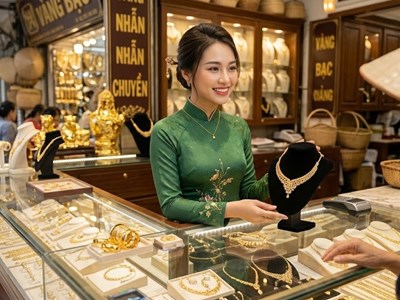 Giá vàng hôm nay 10.9: SJC đi ngang, thế giới trở lại sát mốc 4.400 USD