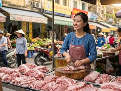 Giá heo hơi hôm nay 12.9.2026: Mức cao nhất hạ còn 59.000 đồng/kg