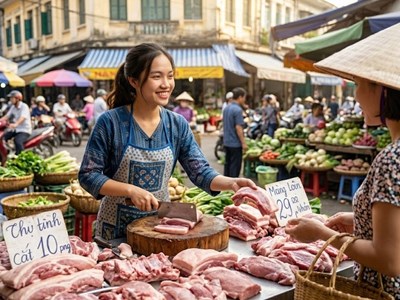 Giá heo hơi hôm nay 14.9.2026: Miền Bắc giữ đỉnh 59.000 đồng/kg