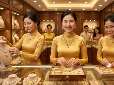 Giá vàng hôm nay 17.9: SJC đứng yên, vàng thế giới giảm mạnh
