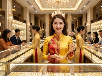 Giá vàng hôm nay 19.9: SJC tăng 1,8 triệu đồng, thế giới áp sát 4.400 USD