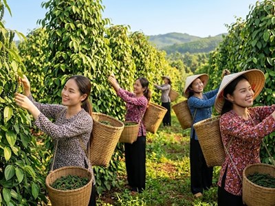 Giá hồ tiêu hôm nay 23.9: Giảm tới 1.000 đồng/kg tại nhiều vùng