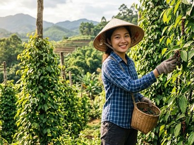 Giá tiêu hôm nay 27.9.2026: Mặt bằng giữ ở 136.000–140.000 đồng/kg