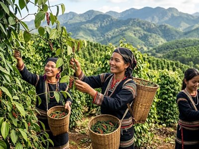 Giá hồ tiêu hôm nay 29.9: Tây Nguyên và Đông Nam Bộ chưa có biến động mới