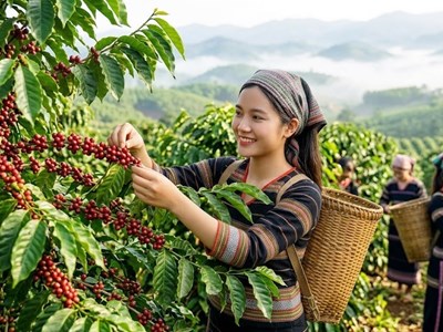 Giá cà phê hôm nay 1.10 giảm nhẹ, mức cao nhất còn 93.800 đồng/kg