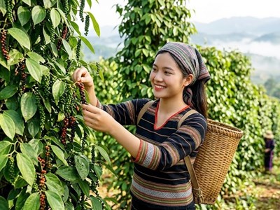 Giá hồ tiêu hôm nay 1.10.2026: Giữ vững mốc 140.500 đồng/kg
