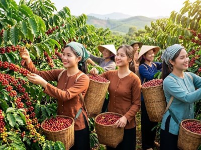 Giá cà phê hôm nay 4.10.2026: Nhích lên, cao nhất 94.000 đồng/kg