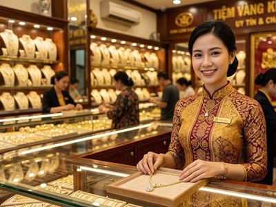 Giá vàng hôm nay 4.10: SJC, DOJI đồng loạt giảm mạnh, thế giới giữ giá