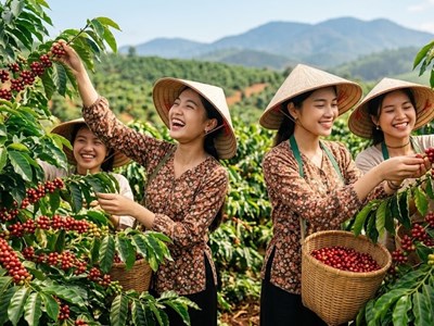 Giá cà phê hôm nay 8.10: Trong nước tăng, thế giới bật mạnh