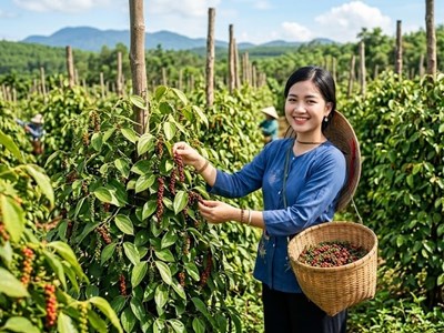 Giá hồ tiêu hôm nay 8.10.2026 bất ngờ giảm sau nhiều phiên đi ngang