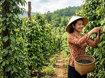Giá hồ tiêu hôm nay 11.10.2026: Đồng loạt tăng 1.000 đồng/kg