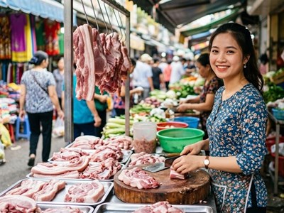 Giá heo hơi hôm nay 12.10.2026: Thấp nhất vẫn 51.000 đồng/kg