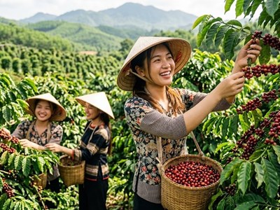 Giá cà phê hôm nay 14.10: Giá cà phê thế giới và trong nước cùng tăng
