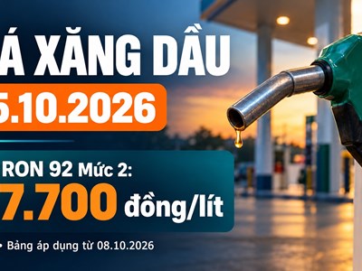 Giá xăng dầu hôm nay 15.10.2026: Chờ kỳ điều hành chiều nay