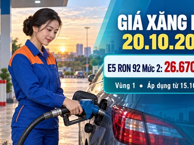 Giá xăng dầu hôm nay 20.10.2026: Dầu thế giới khác chiều giữa các kỳ hạn