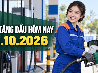 Giá xăng dầu hôm nay 21.10.2026: Dầu thế giới cùng giảm gần 3%