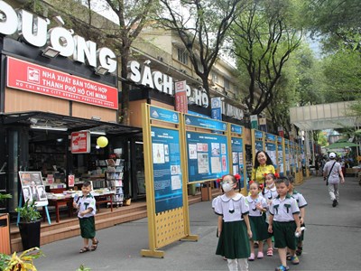TP.HCM thực hiện công trình “Xây dựng các đường sách, không gian sách và phát triển văn hóa đọc”