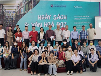 Trường ĐH Mỹ thuật TPHCM phát động phong trào văn hóa đọc 
