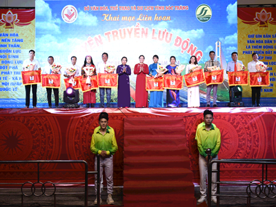 Sóc Trăng: Khai mạc Liên hoan Tuyên truyền lưu động lần thứ 31 năm 2024