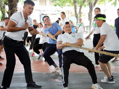 Hào hứng với Hội thao CNVC-LĐ Khối Bộ VHTTDL 