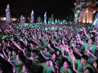 Hơn 3.000 bạn trẻ tham gia Hội trại “Tuổi trẻ và Phật giáo” năm 2024