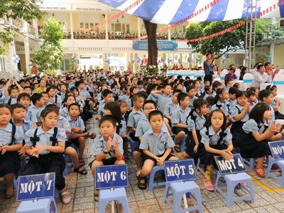 TP.HCM tăng hơn 24.000 học sinh trong năm học mới