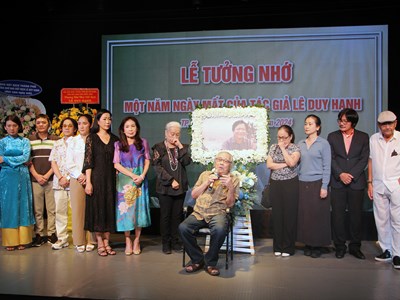 Tưởng nhớ một năm ngày mất tác giả Lê Duy Hạnh