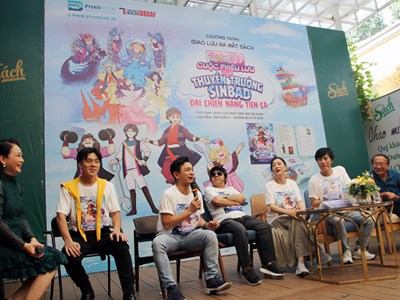 Giao lưu “Từ sân khấu đến truyện tranh Ngày xửa ngày xưa”
