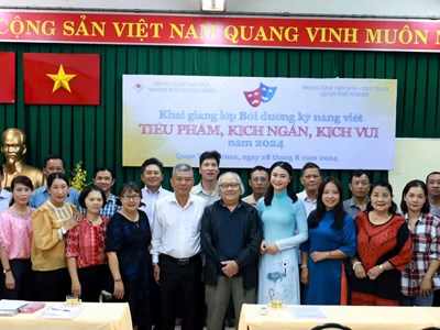 Bồi dưỡng miễn phí kỹ năng viết tiểu phẩm, kịch ngắn, kịch vui năm 2024