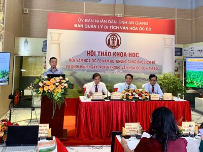 Văn hóa Óc Eo không ngừng phát triển thông qua các hoạt động khảo cổ học trong nước và quốc tế