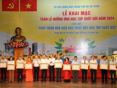 Khai mạc Tuần lễ hưởng ứng học tập suốt đời năm 2024