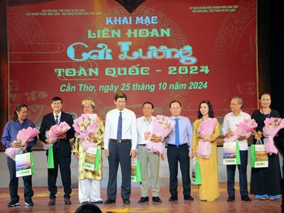 Khai mạc Liên hoan Cải lương toàn quốc năm 2024
