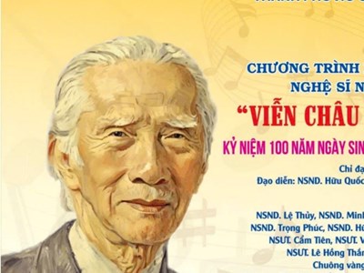 Chương trình nghệ thuật giới thiệu chân dung NSND-soạn giả Viễn Châu 