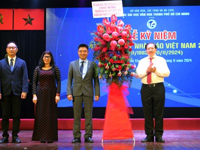 Trường ĐH Văn hóa TP.HCM kỷ niệm Ngày Nhà giáo Việt Nam 20.11