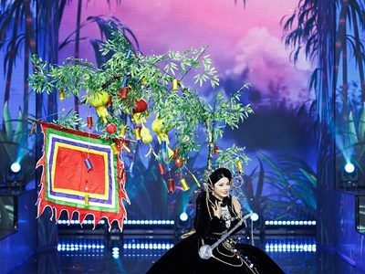 Loại hai tác phẩm dự thi Trang phục văn hóa dân tộc tại Cuộc thi Hoa hậu Quốc gia Việt Nam 2024